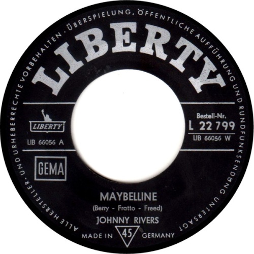 Vinyl / Johnny Rivers - Maybelline