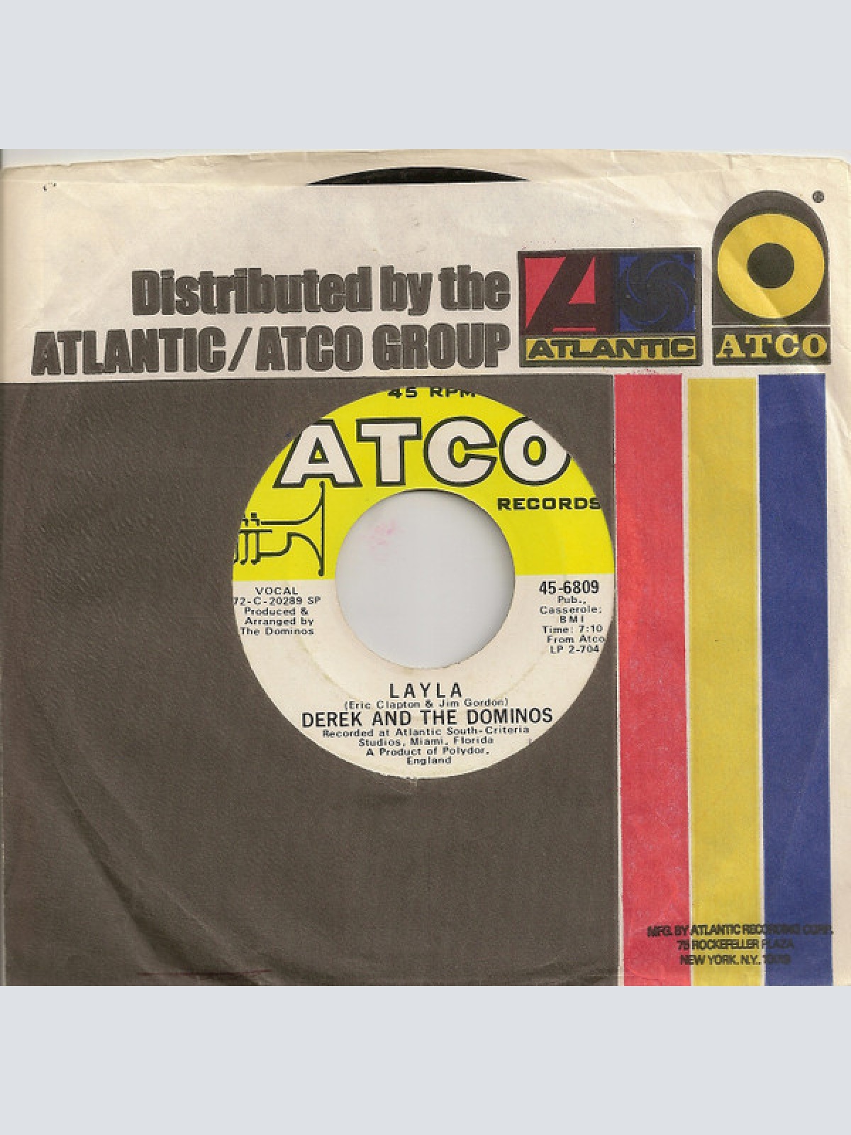 Vinyl / Derek And The Dominos* - Layla