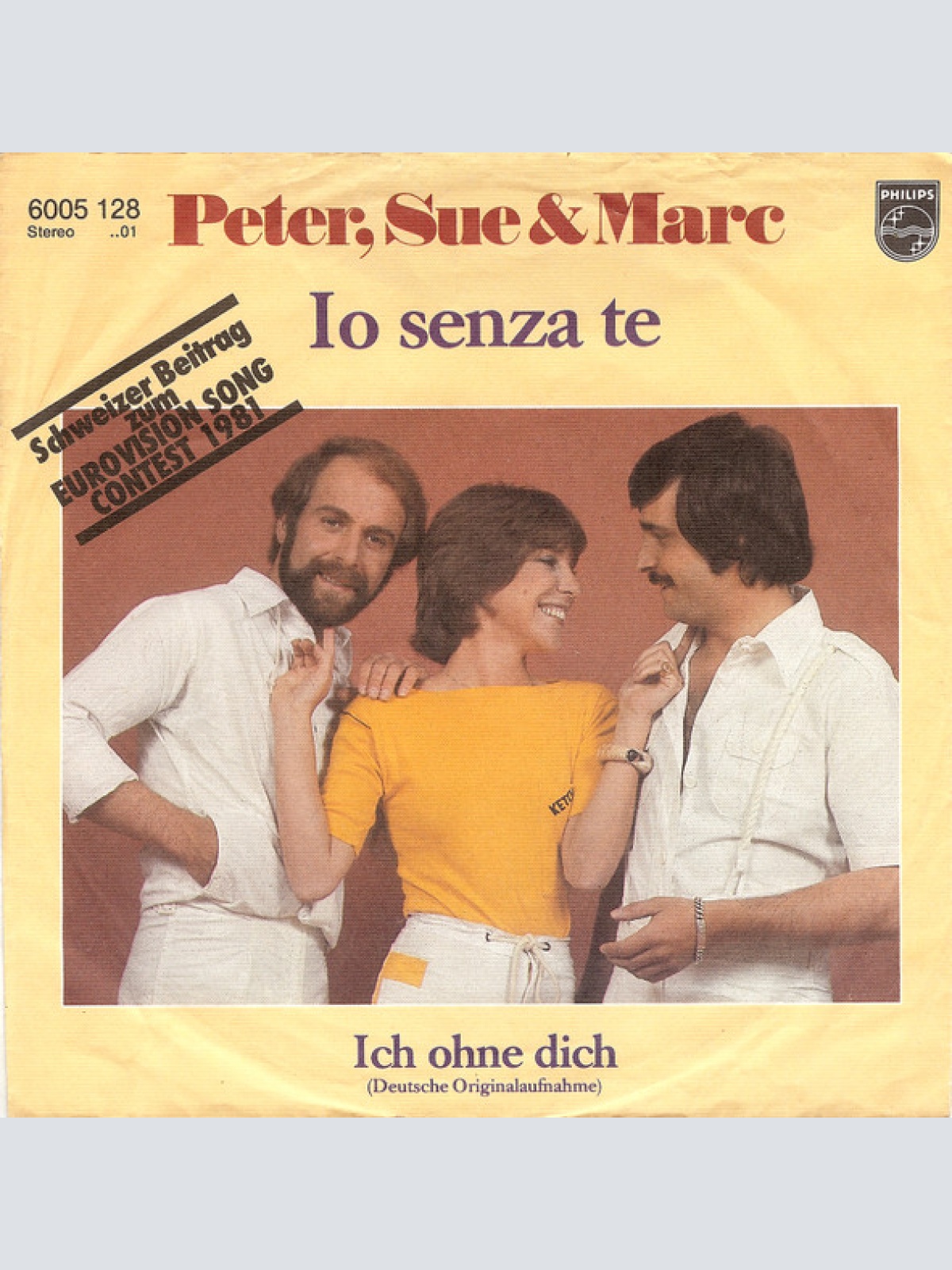 Vinyl / Peter, Sue & Marc - Io Senza Te