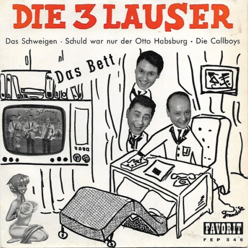 Vinyl / Die 3 Lauser - Das Bett