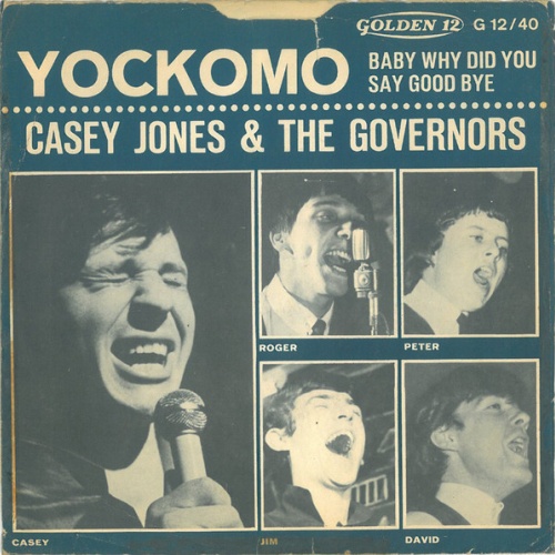 Vinyl / Casey Jones & The Governors - Yockomo