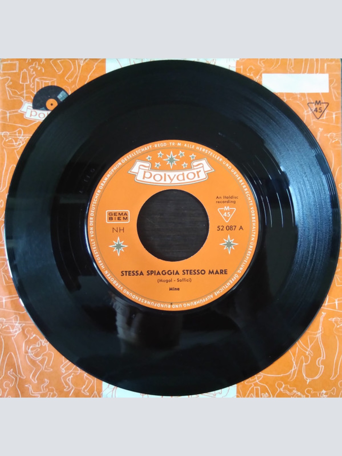 Vinyl / Mina (3) - Stessa Spiaggia Stesso Mare / Ollalla' Gigi