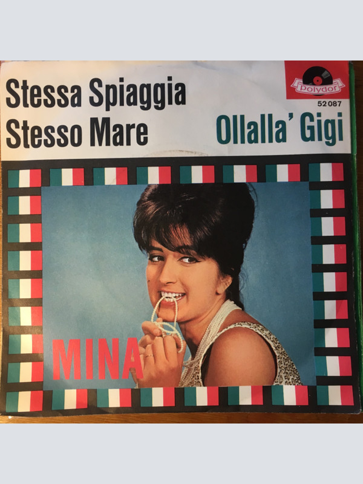 Vinyl / Mina (3) - Stessa Spiaggia Stesso Mare / Ollalla' Gigi
