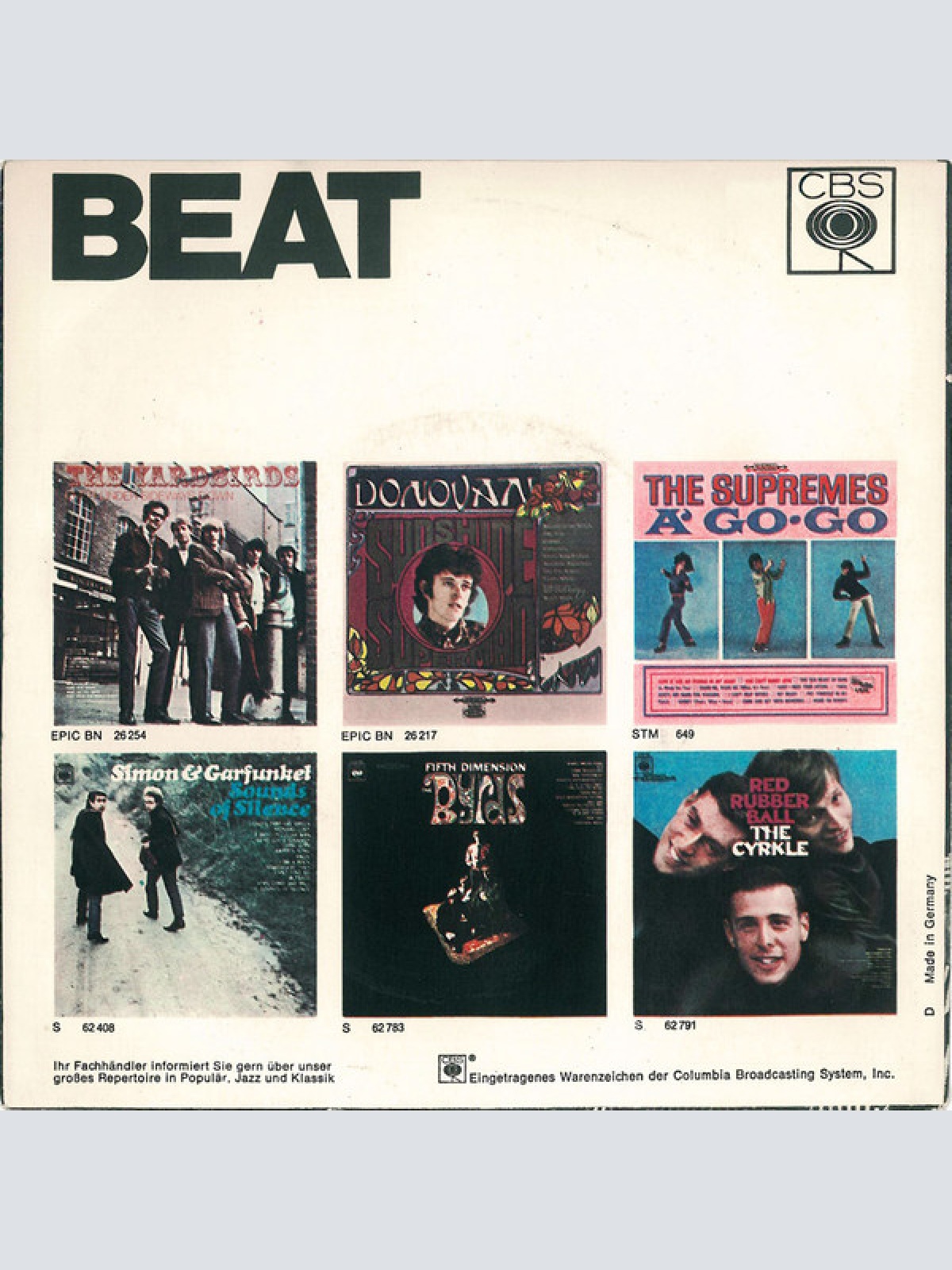 Vinyl / The Tremeloes - Here Comes My Baby