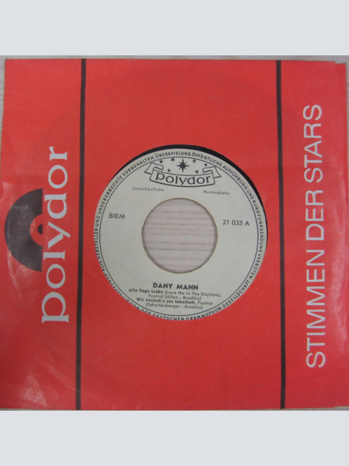 Vinyl / Danny Mann - Dany Mann