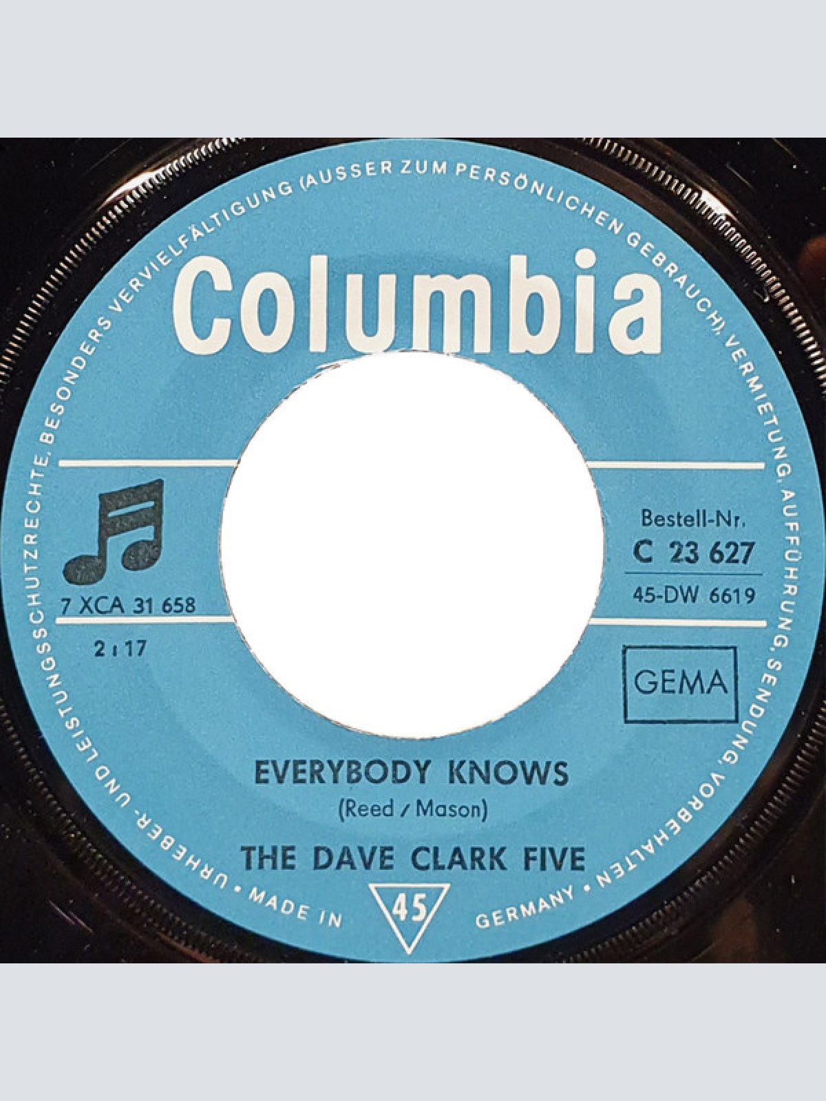 Vinyl / The Dave Clark Five - Everybody Knows