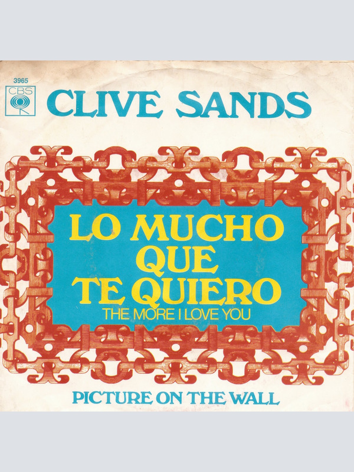 Vinyl / Clive Sands - Lo Mucho Que Te Quiero (The More I Love You)