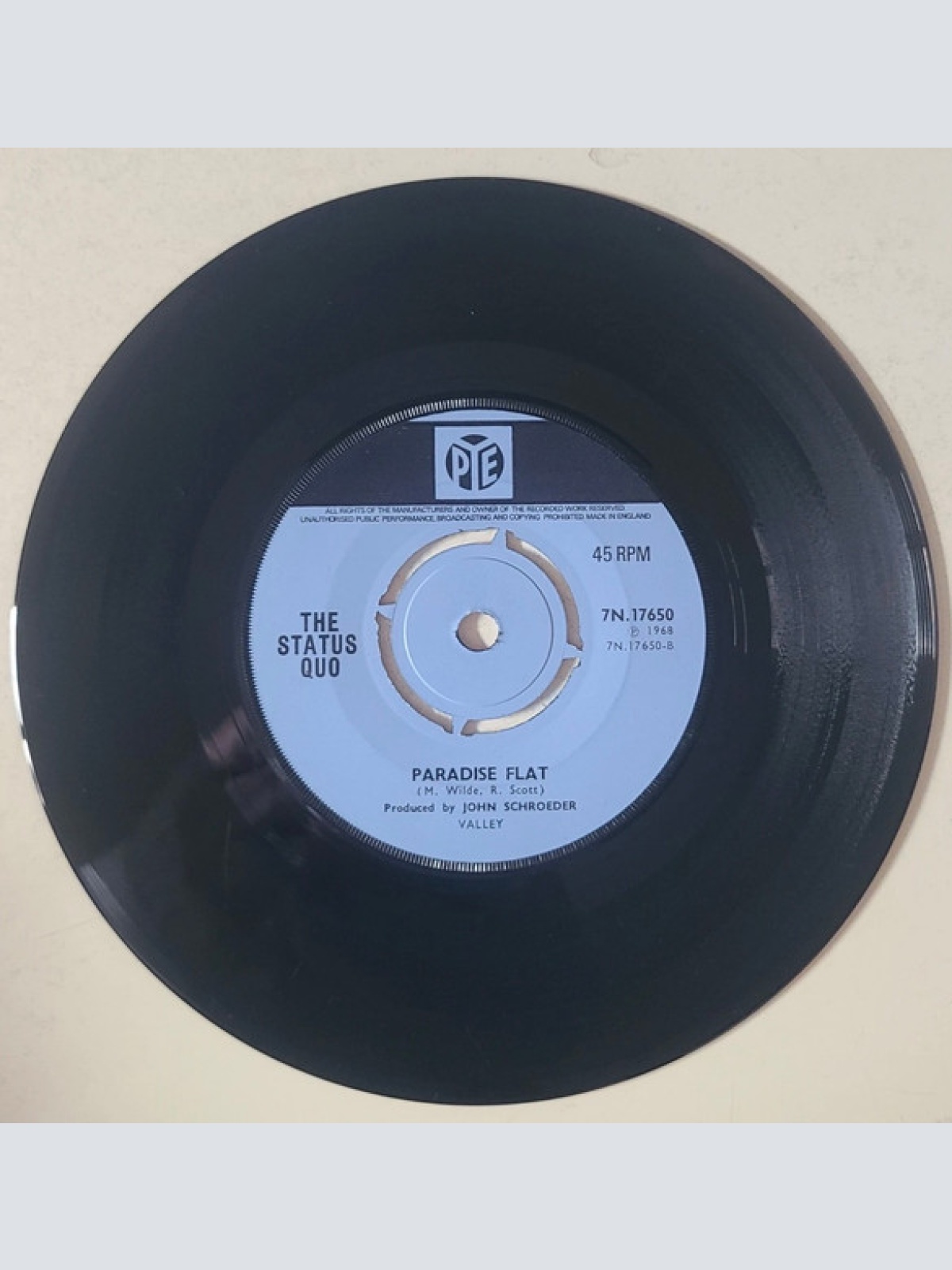 Vinyl / The Status Quo* - Technicolor Dreams