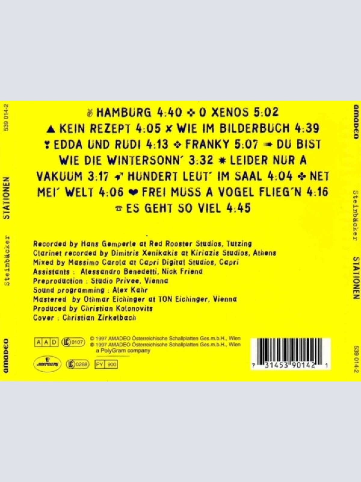 CD / Steinbäcker* - Stationen
