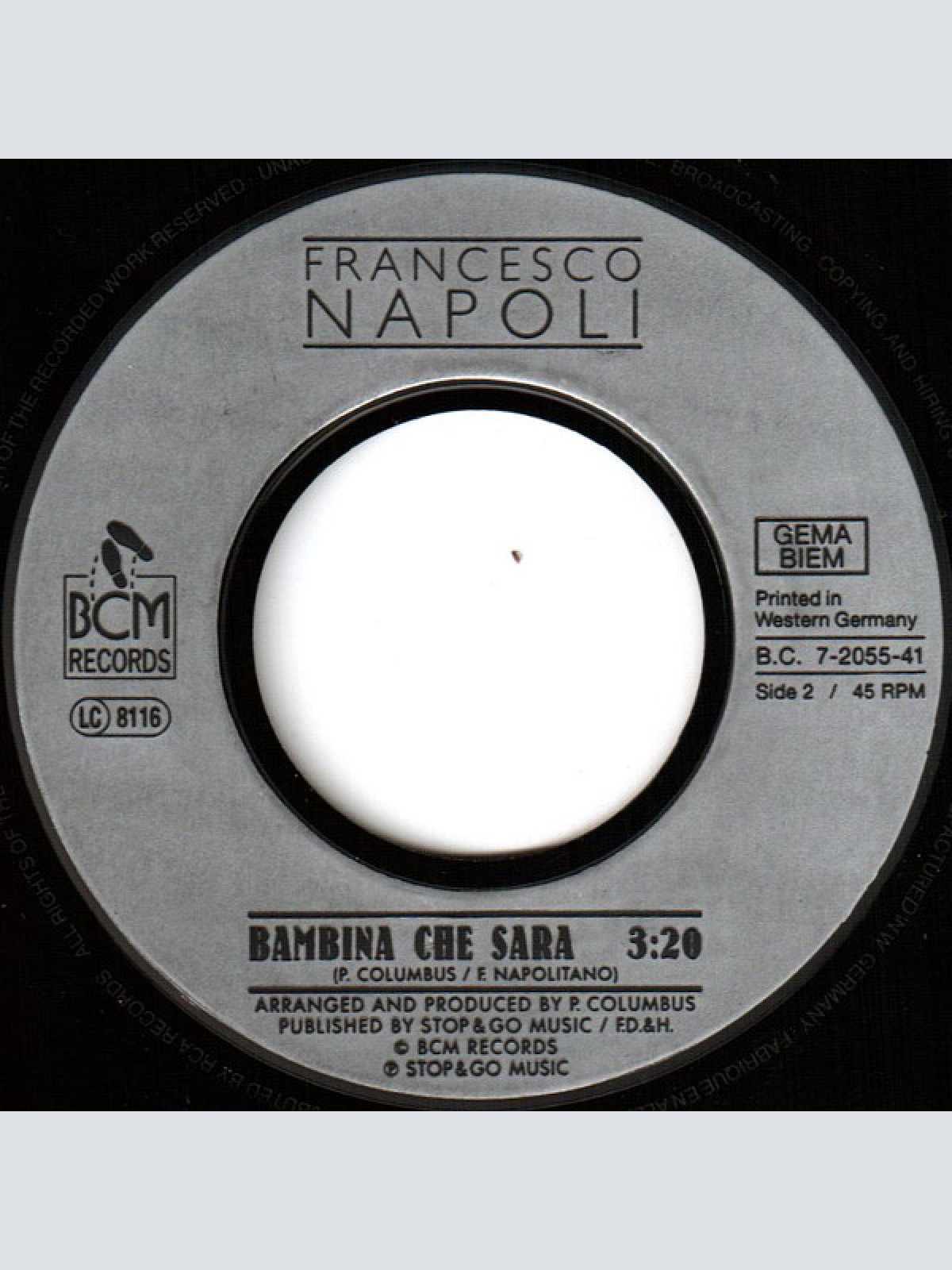 Vinyl / Francesco Napoli - Ma Quale Idea