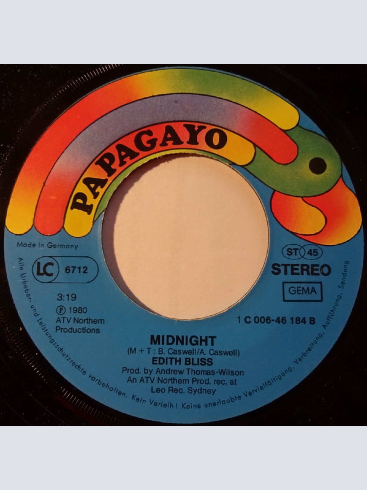 Vinyl / Edith Bliss - Heart Of Stone