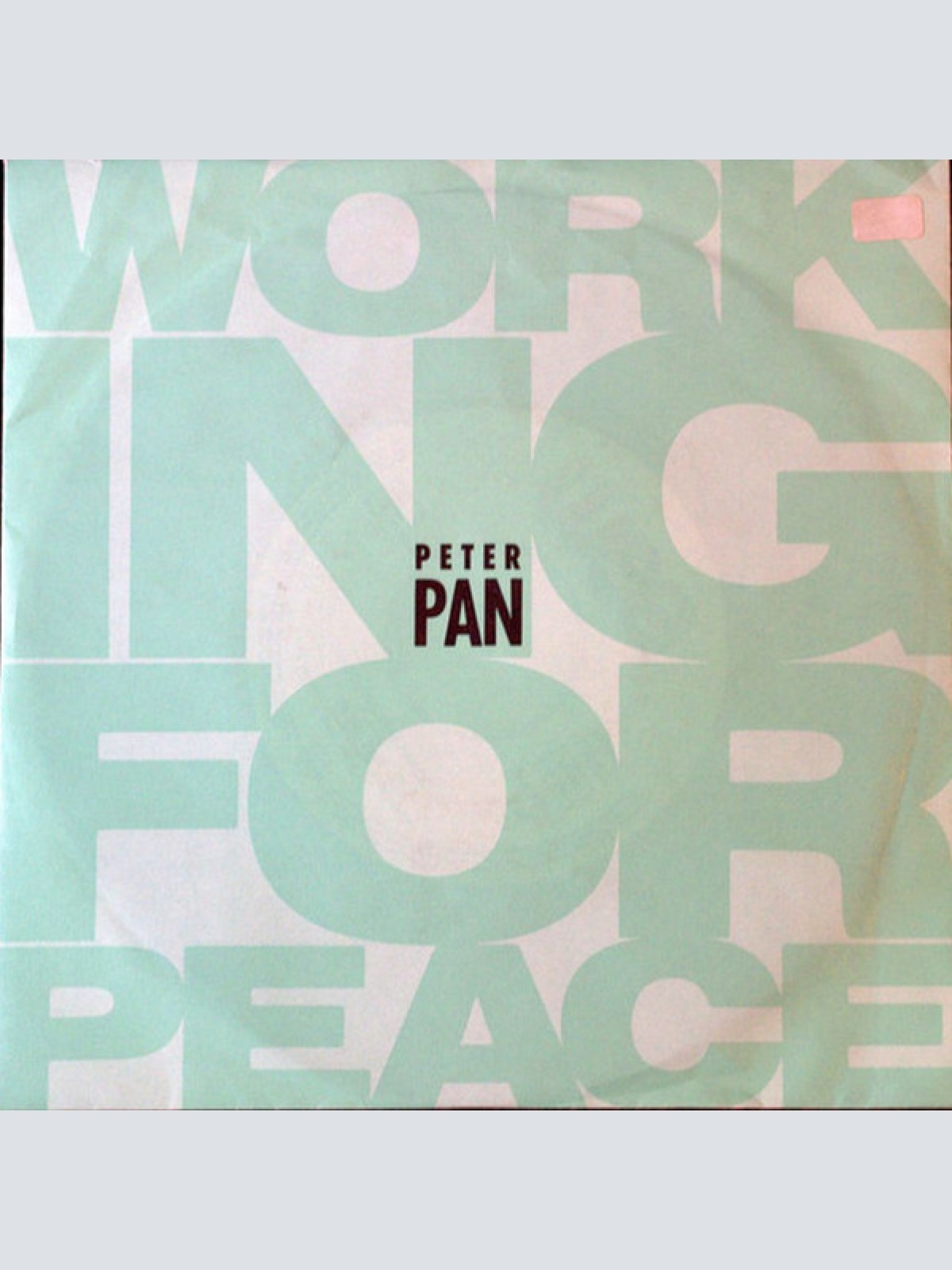 Vinyl / Peter Pan (14) - Working For Peace