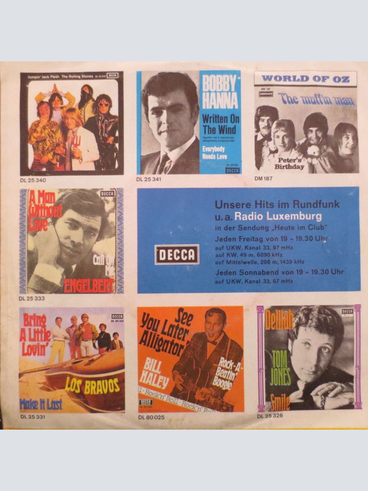 Vinyl / Engelbert* - Les Bicyclettes De Belsize