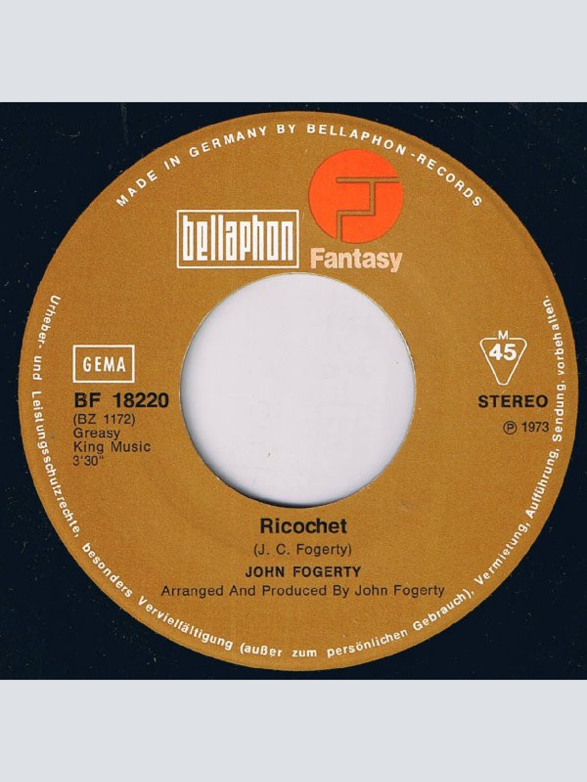 Vinyl / John Fogerty - Comin' Down The Road