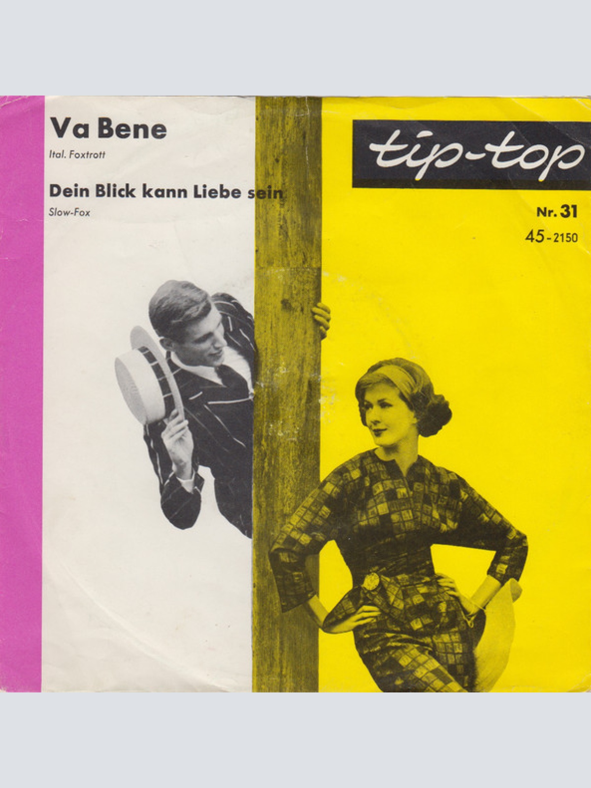 Vinyl / Bud Marcus / Gudrun Simmon - Va Bene / Dein Blick Kann Liebe Sein