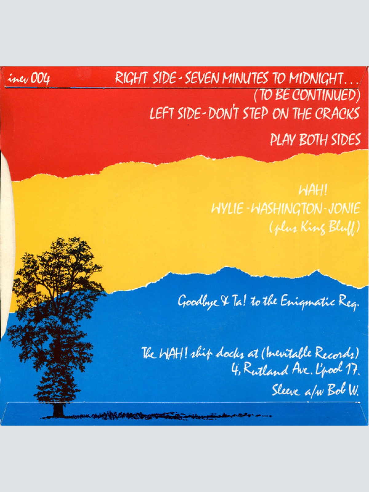 Vinyl / Wah! Heat* - Seven Minutes To Midnight