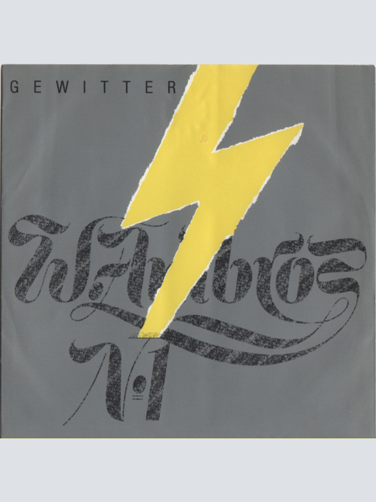 Vinyl / W. Ambros*, № 1* - Gewitter