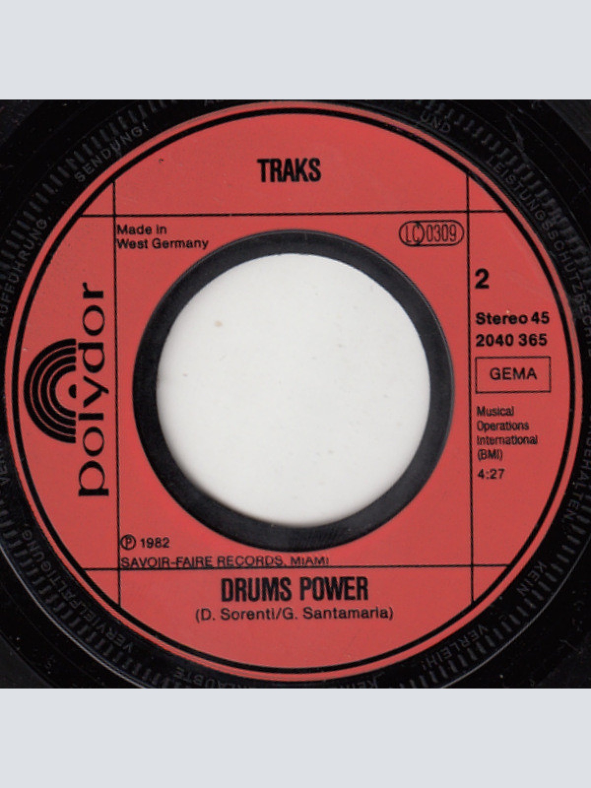 Vinyl / Traks - Long Train Runnin'