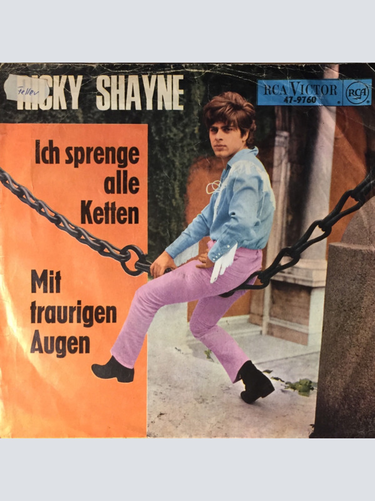 Vinyl / Ricky Shayne - Mit Traurigen Augen / Ich Sprenge Alle Ketten