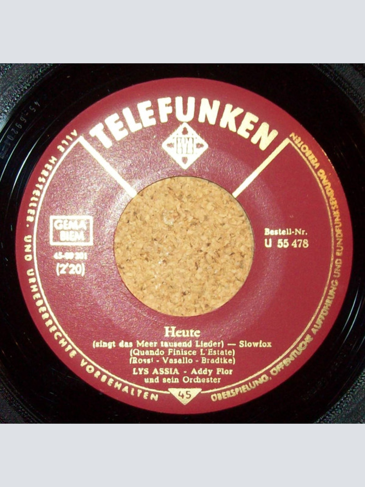 Vinyl / Lys Assia - Schwarze Perlen