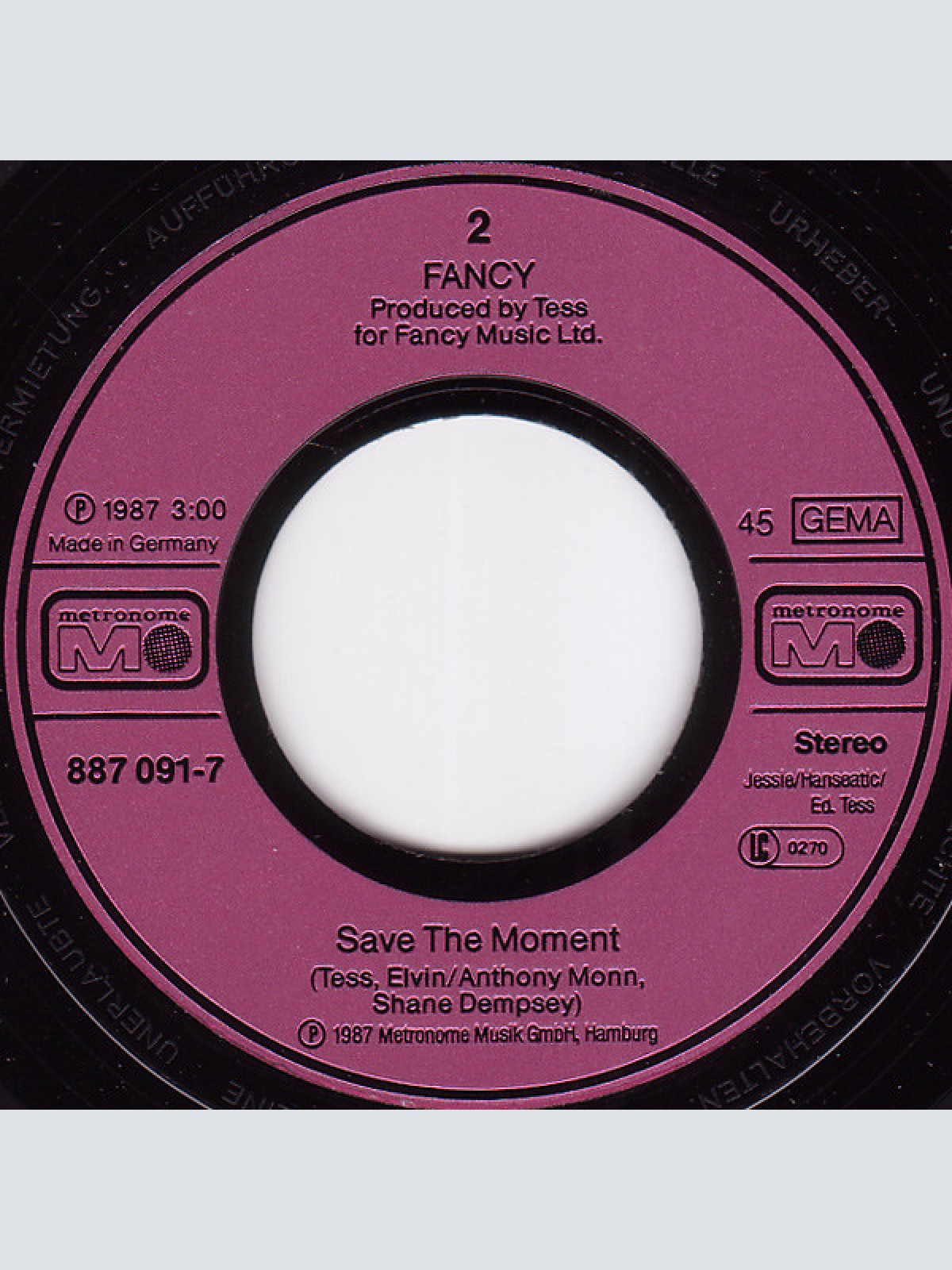 Vinyl / Fancy - China Blue