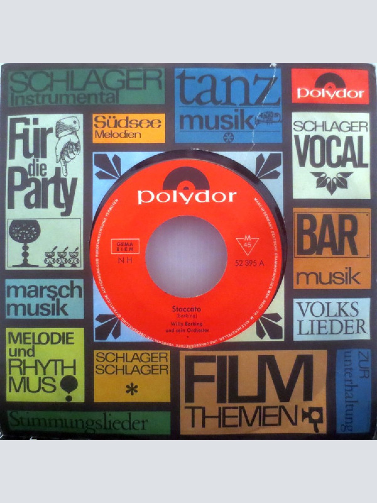 Vinyl / Willy Berking Und Sein Orchester - Staccato / Ping Pong