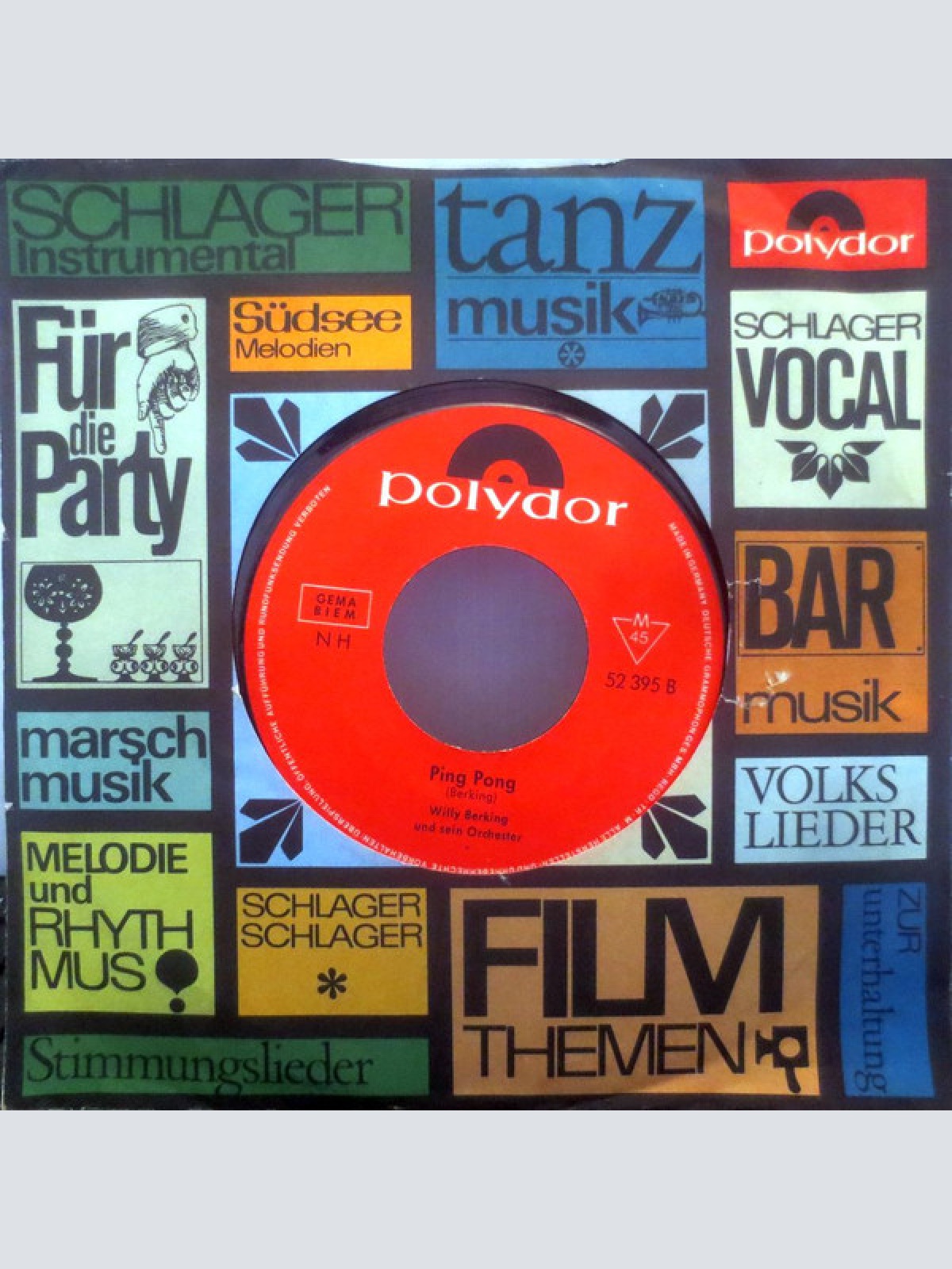 Vinyl / Willy Berking Und Sein Orchester - Staccato / Ping Pong