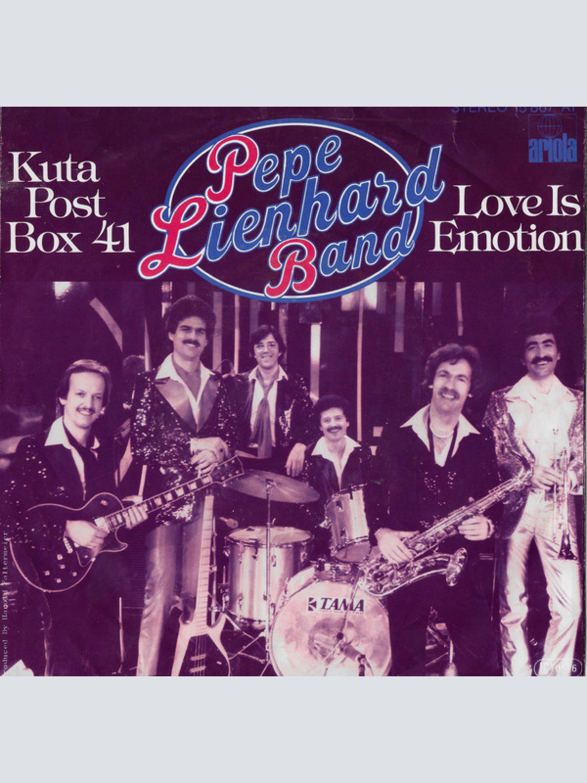 Vinyl / Pepe Lienhard Band - Kuta Post Box 41 / Love Is Emotion