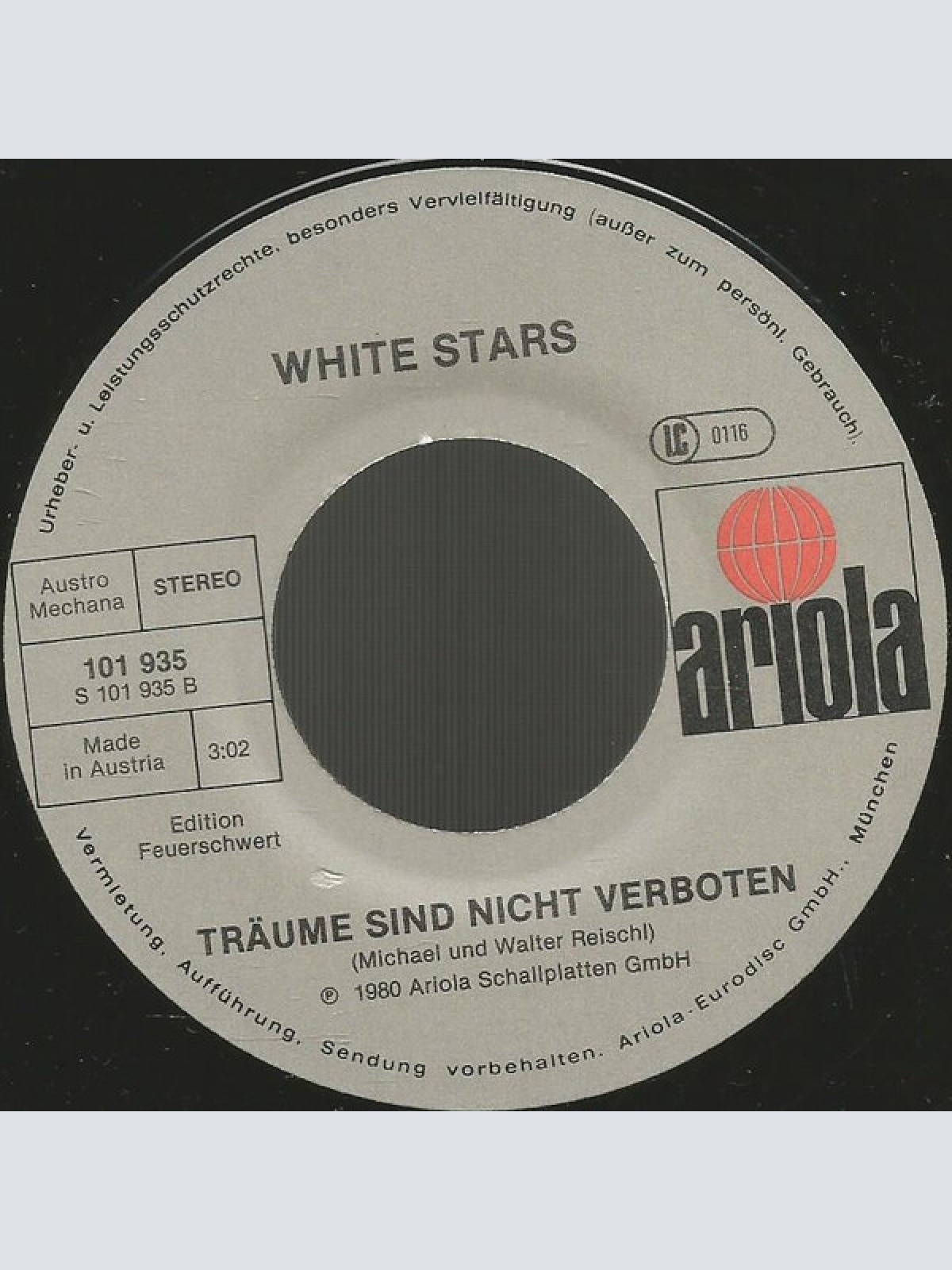 Vinyl / White Stars - Ich War Nie Ein Casanova
