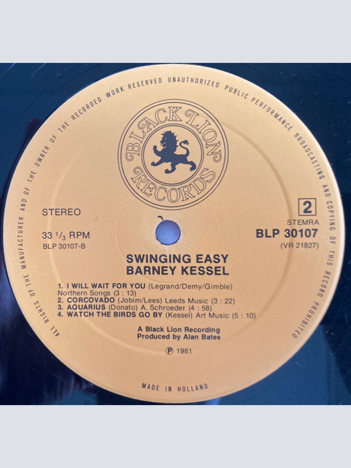 Vinyl / Barney Kessel - Swinging Easy!