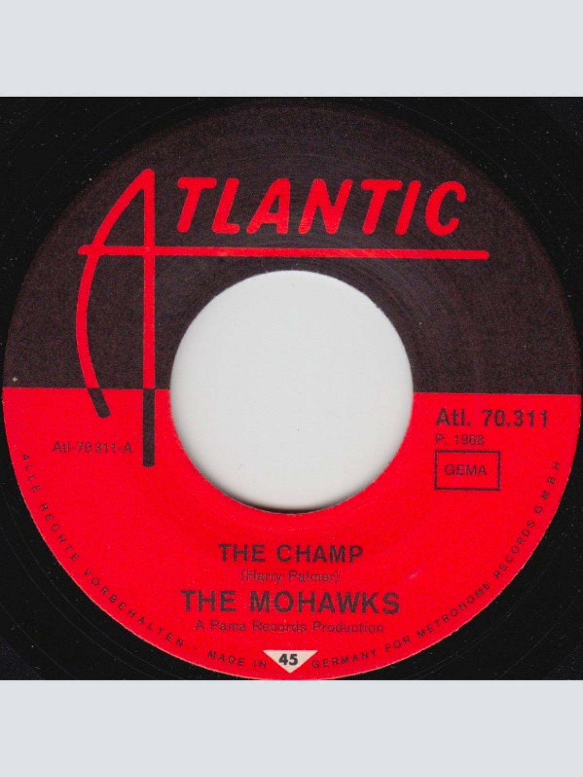 Vinyl / The Mohawks - The Champ