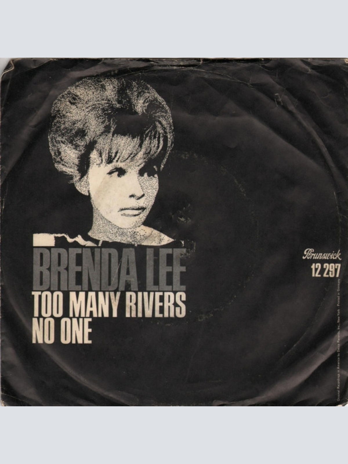 Vinyl / Brenda Lee - Too Many Rivers / No One