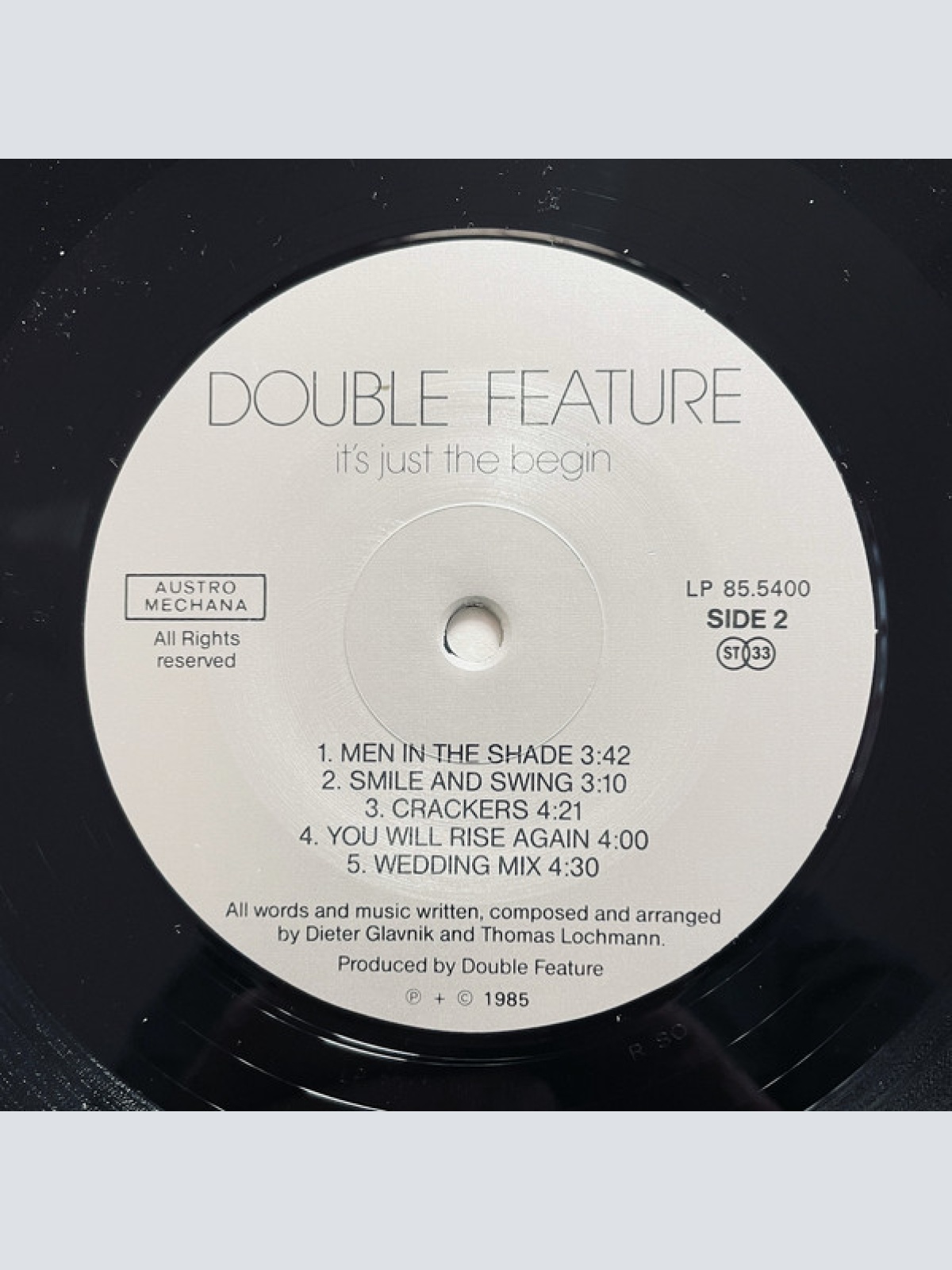 Vinyl / Double Feature (7) - It's Just The Begin