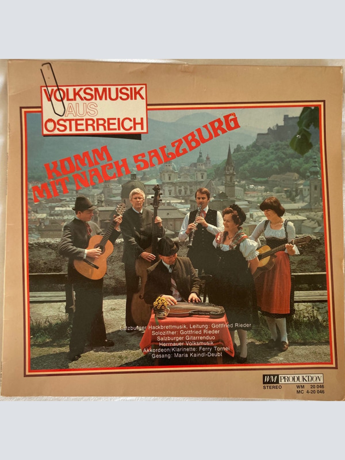 Vinyl / Salzburger Hackbrettmusik - Komm Mit Nach Salzburg
