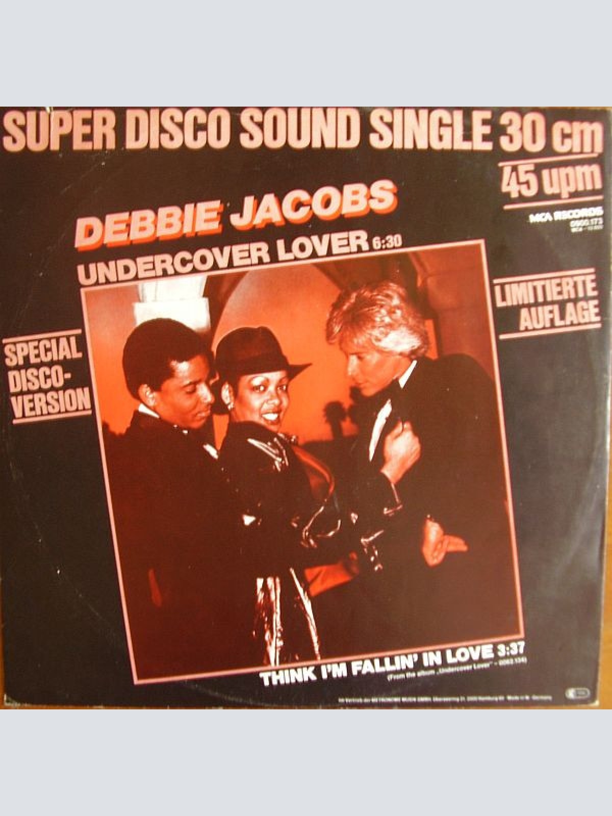 Vinyl / Debbie Jacobs - Undercover Lover (Special Disco-Version) / Think I'm Fallin' In Love