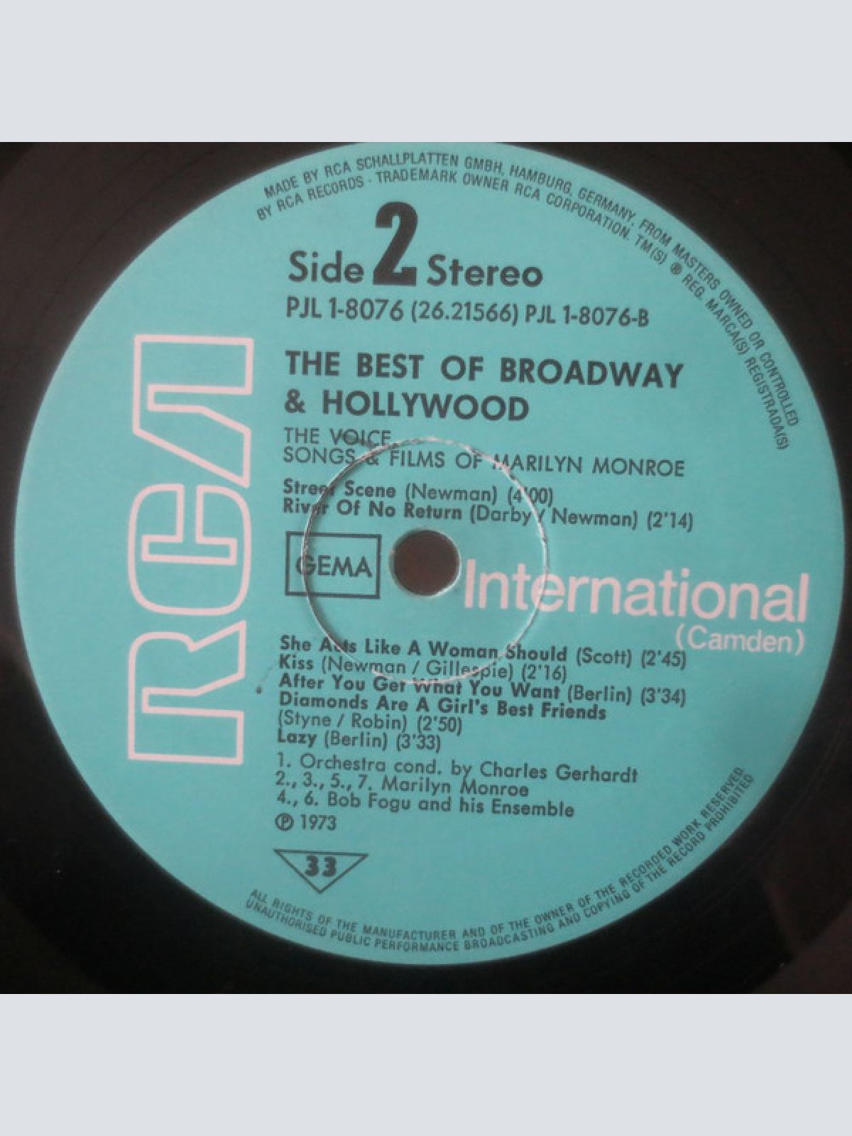 Vinyl / Marilyn Monroe - The Voice, Songs, And Films Of Marilyn Monroe