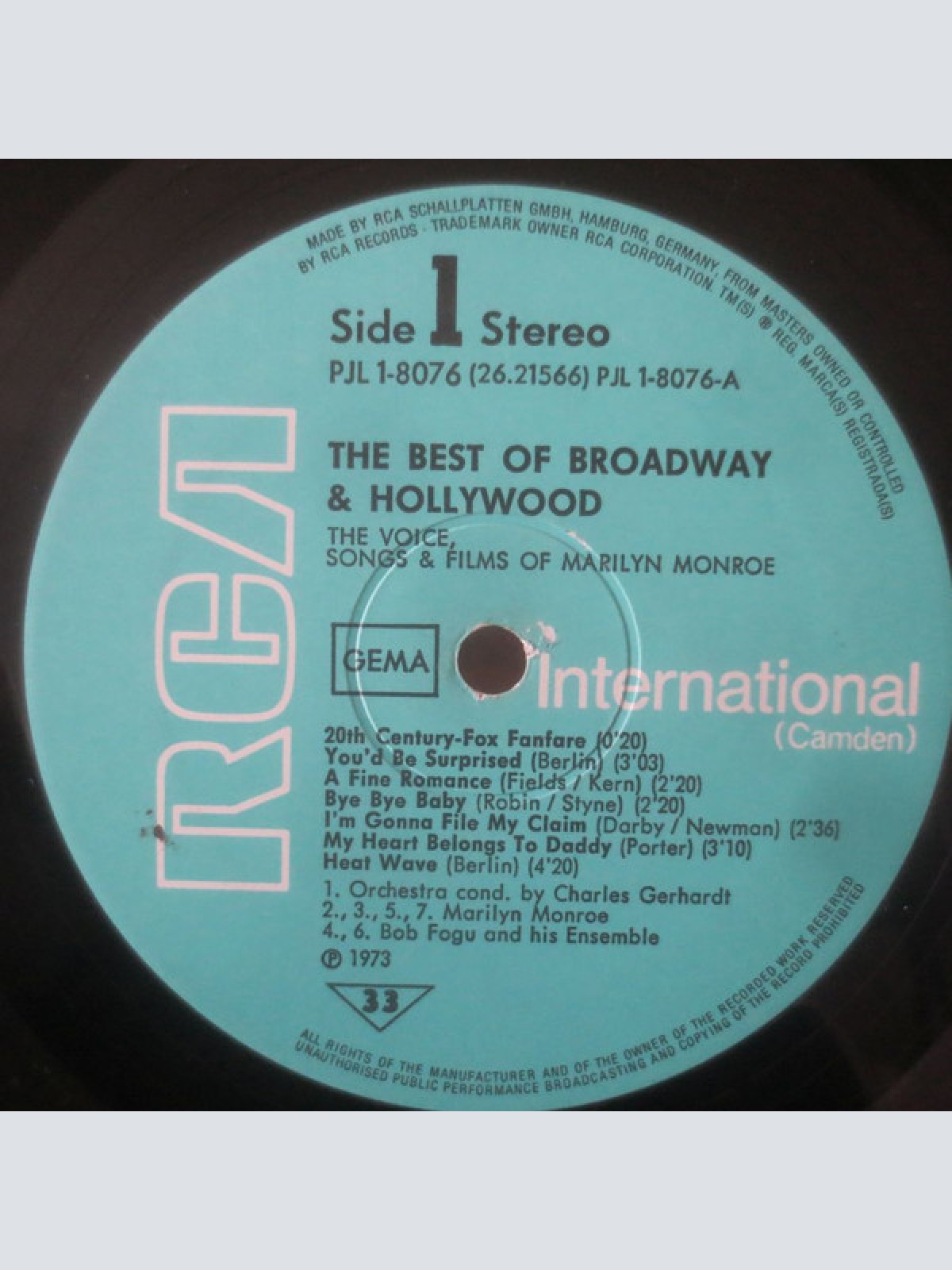 Vinyl / Marilyn Monroe - The Voice, Songs, And Films Of Marilyn Monroe