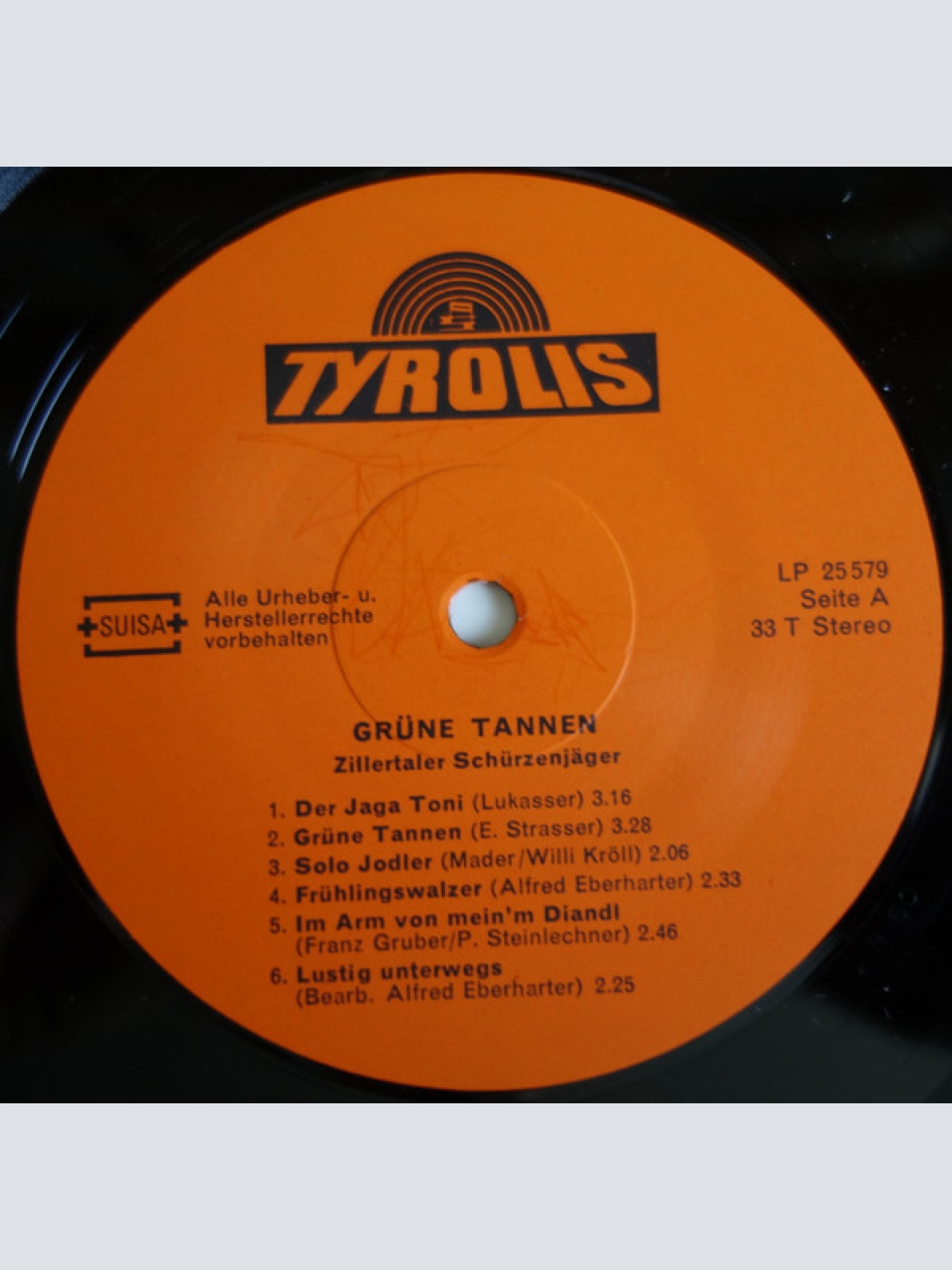 Vinyl / Zillertaler Schürzenjäger - Grüne Tannen