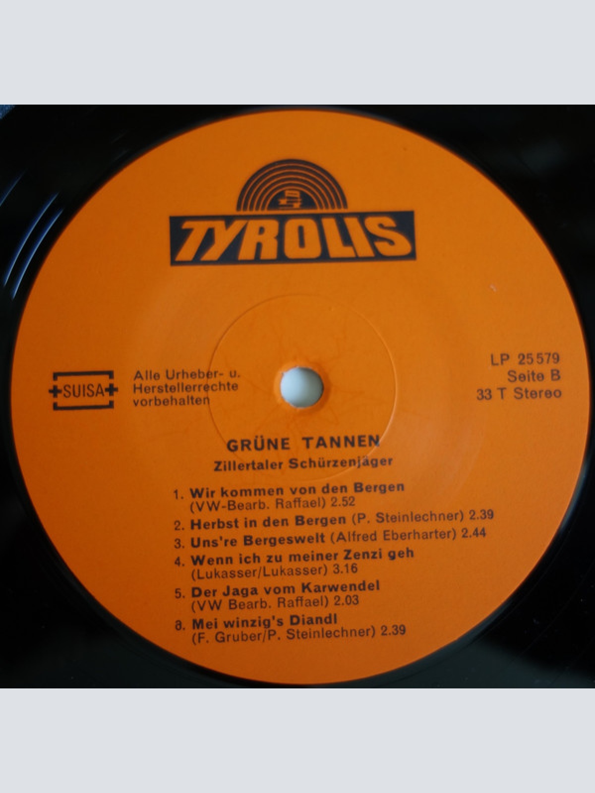 Vinyl / Zillertaler Schürzenjäger - Grüne Tannen