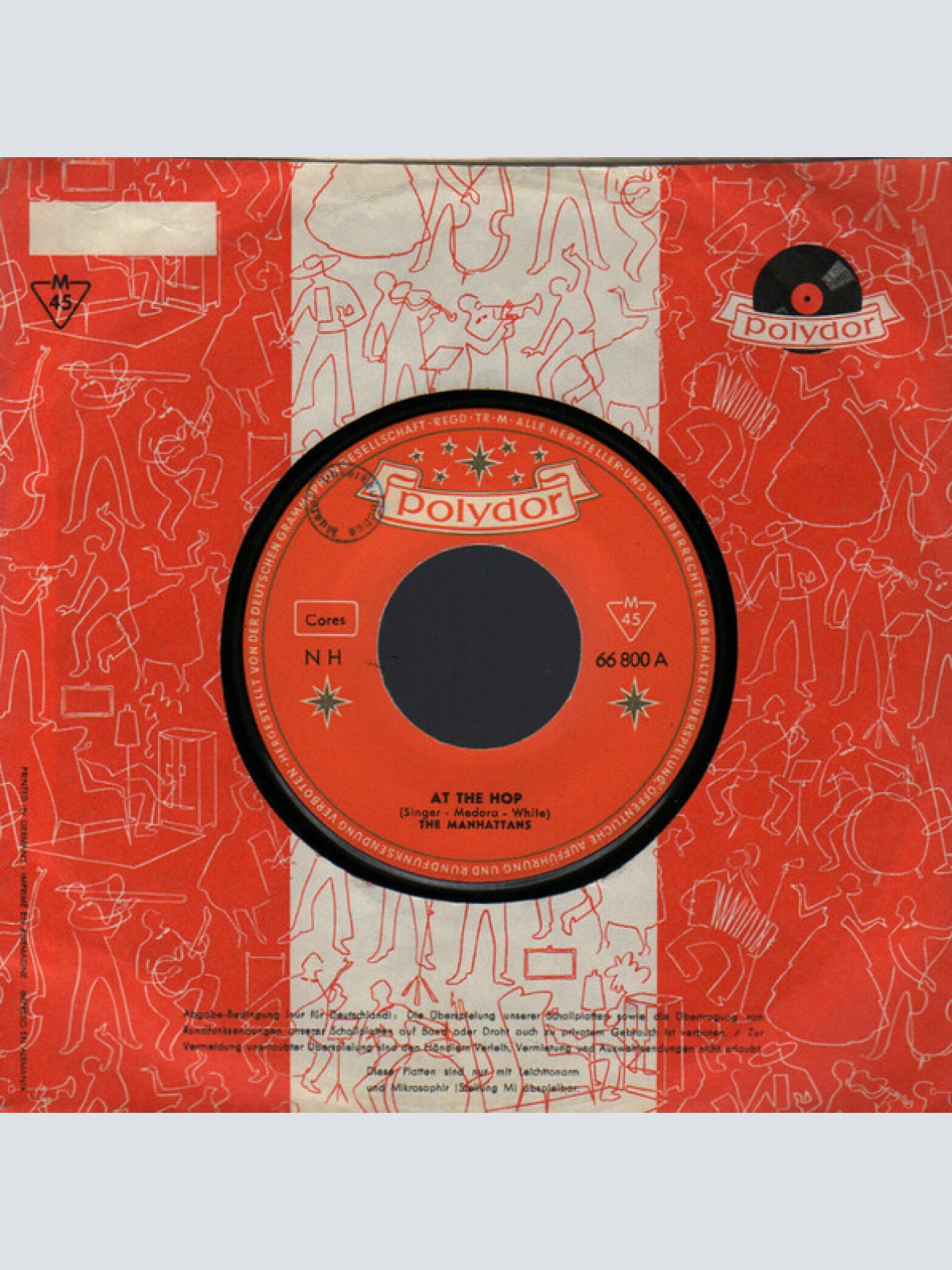 Vinyl / The Manhattans (7) - At The Hop