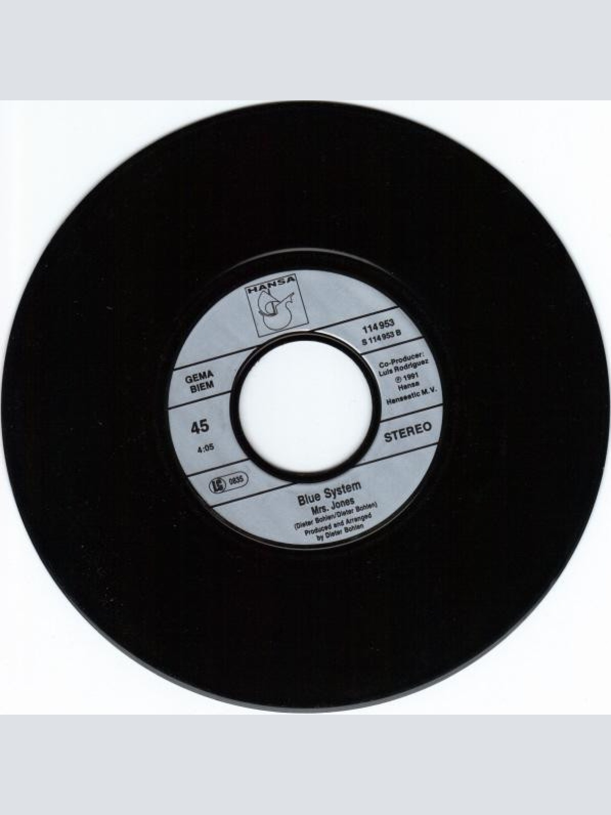 Vinyl / Dionne Warwick & Dieter Bohlen / Blue System - It's All Over