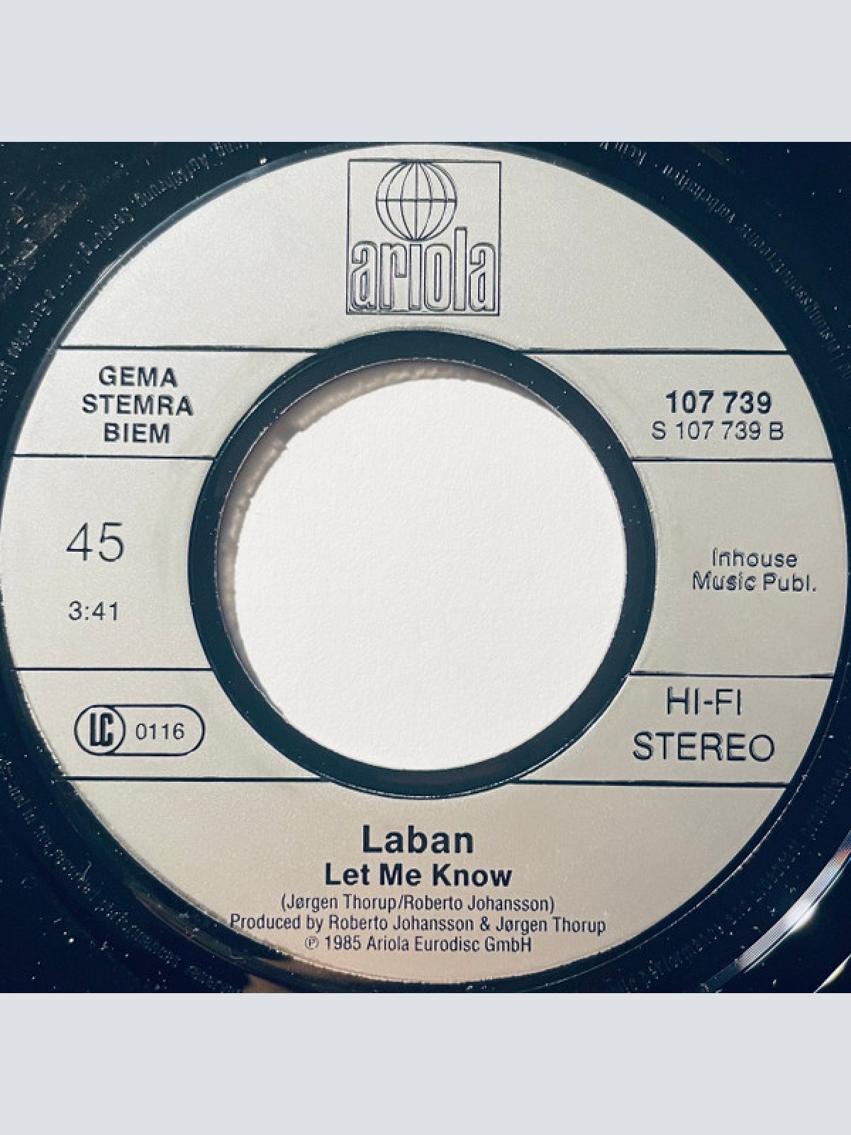 Vinyl / Laban - Caught By Surprise