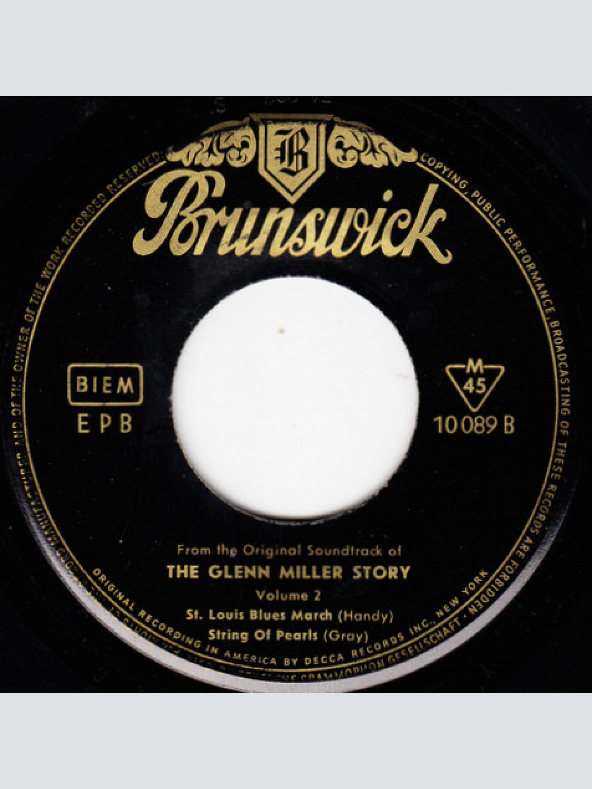 Vinyl / Glenn Miller - The Glenn Miller Story Volume 2