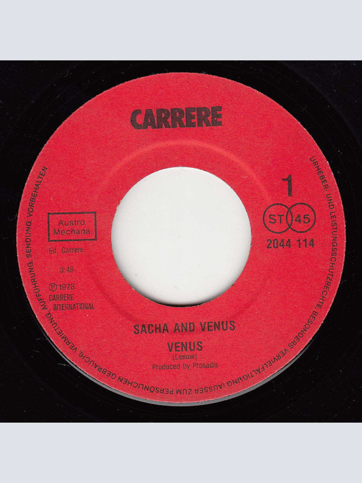 Vinyl / Sacha* And Venus (19) - venus