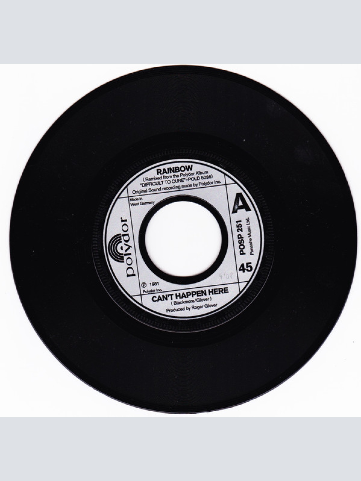 Vinyl / Rainbow - Can't Happen Here