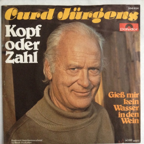 Vinyl / Curd Jürgens - Kopf Oder Zahl