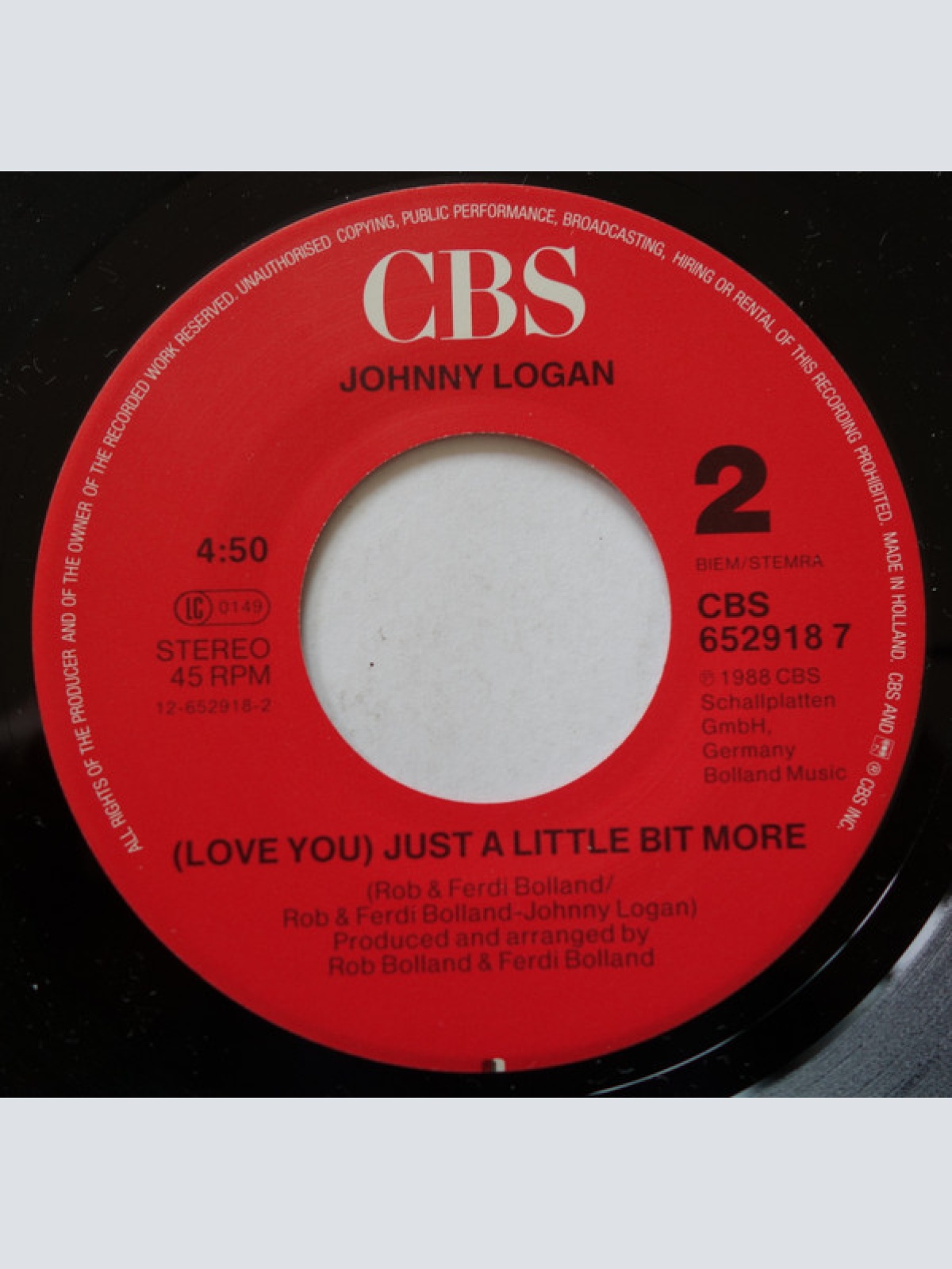 Vinyl / Johnny Logan - Lonely Lovers