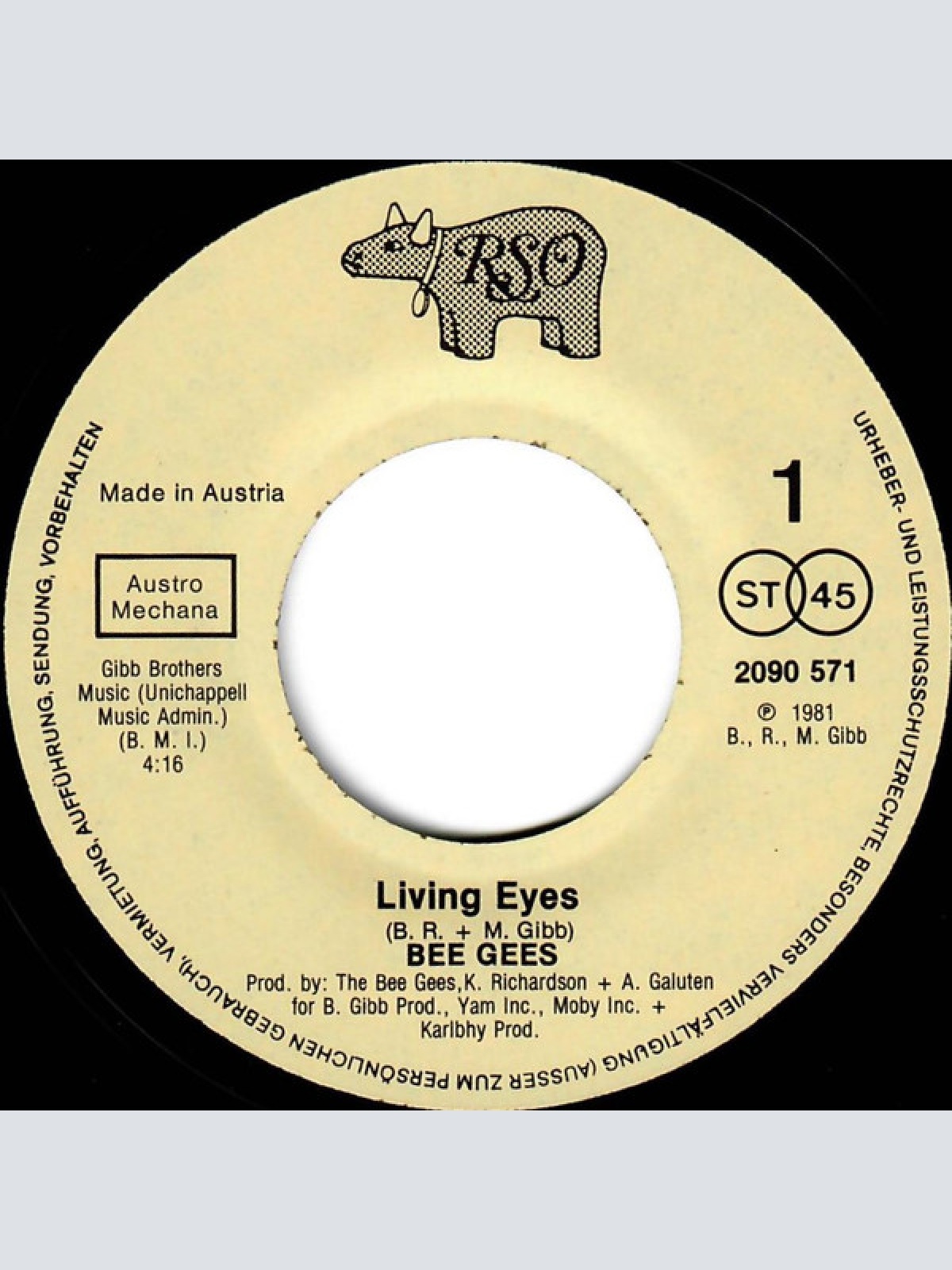 Vinyl / Bee Gees - Living Eyes