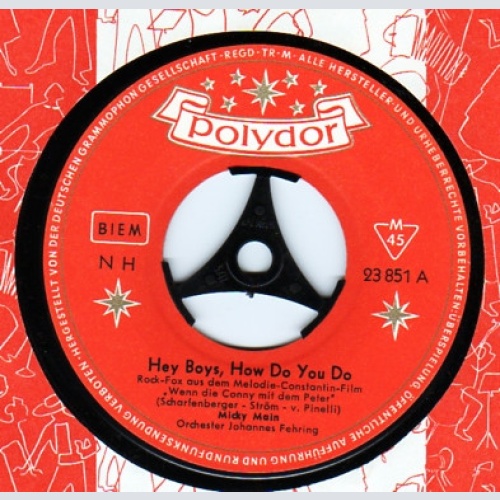 Vinyl / Micky Main - Hey Boys, How Do You Do
