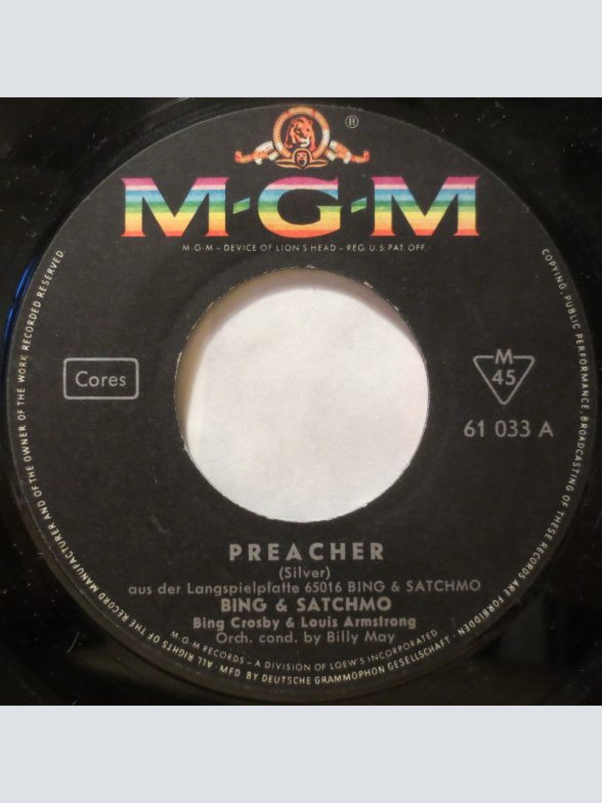 Vinyl / Bing* And Satchmo (2) - Preacher